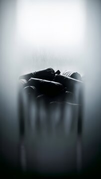 Pile Of Black Body Bags In Foggy Crime Scene iran revolution
