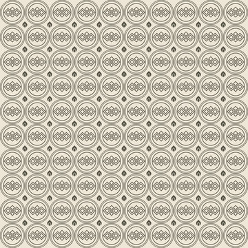 Ethnic geometric seamless pattern background vintage tribal design