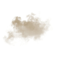 Brown smoke and fog drifting across dark mysterious clouds with haze.  © SerMen