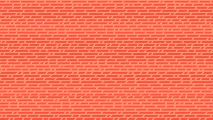 Fototapeten Rot A high-angle view of a vibrant red brick wall texture background3.jpg image for industrial or architectural designs  © Salma