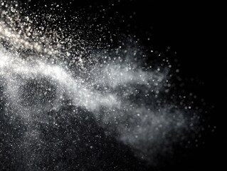 Obraz premium dust particles overlay isolated on a transparent background 