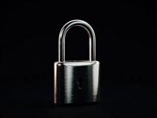 Fototapeta premium lock icon isolated on a transparent background 