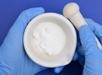 Potassium nitrate is a chemical compound with a sharp, salty, bitter taste and the chemical formula KNO3.