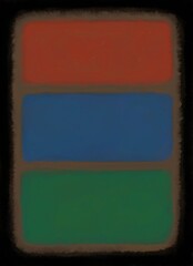 Abstract image for printing. Picture for modern interiors. The picture is painted by hand on a tablet. © neurostructure