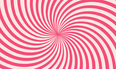 Pink sunshine colorful vector background. Abstract sunburst design wallpaper for template banner business social media advertising. cartoon backdrop. sweet candy.