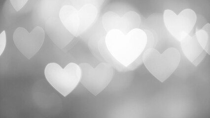 abstract background with hearts