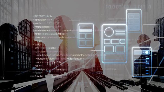 UI UX mockup showing application layout, structure, and code interface. UI design defines user flow, UI design improves clarity, UI design enhances experience, and UX design supports logic. Marrow