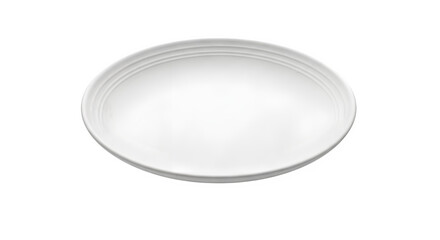 White plastic bottle cap or lid isolated on transparent background