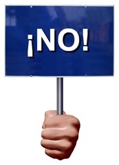 Decir que no
