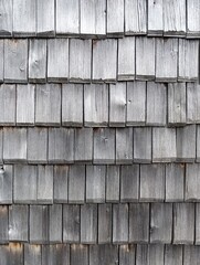 shingled roof, background of wooden shingles, tiles