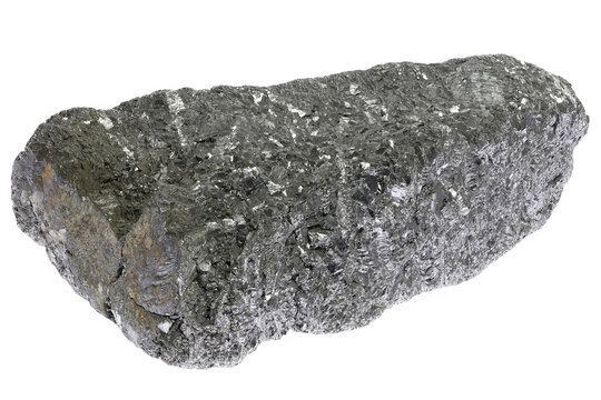 99.88% fine antimony isolated on white background