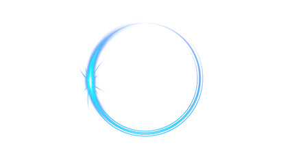 Glowing Spiral swirl portal vortex colored lens flare ribbon energy beam blue flash beam light...