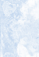 Obraz premium Light blue cracked wall creating textured background design