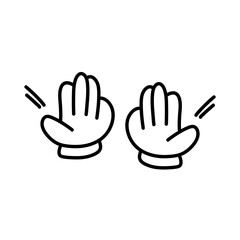 Obraz premium Ramadan 2026 Praying Hands Doodle Vector Illustration, Islamic Dua Gesture Line Art Icon, Muslim Supplication Sketch for Eid Mubarak, Hand Drawn Holy Month Prayer Symbol, Black and White