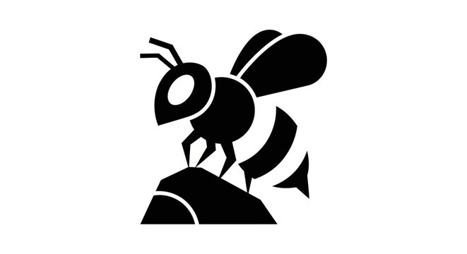 Abstract ninja head silhouette illustration