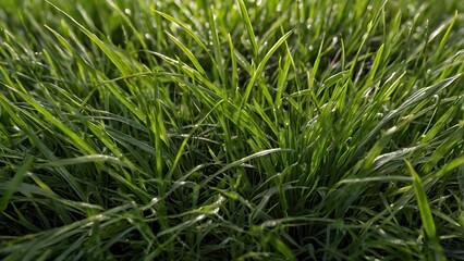 Fototapeta premium Natural Green Grass Texture Background