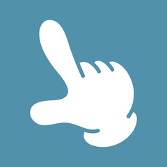 Obraz premium タイトル 指差しアイコン