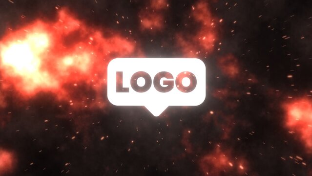 Blockbuster Action Movie Explosion Trailer Logo Reveal