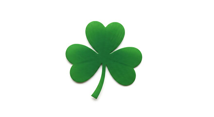 Lucky Shamrock: A vibrant, verdant shamrock, a symbol of luck and springtime, representing the charm and freshness of nature.