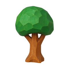 Fototapeta premium PNG Geometric tree illustration PNG