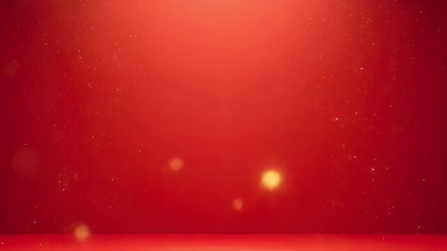 Red glowy presentation red gradient floating gold dust formal red shimmer luxurious red center glow glowing red and gold panel red symmetrical banner festive red light panel red carpet theme
