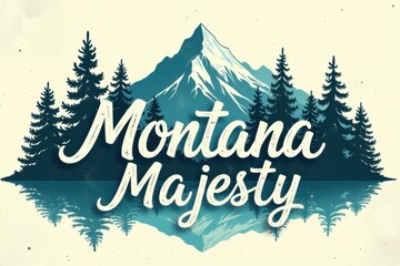 Fototapeta premium U.S. State Lettering Series 