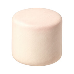 PNG Soft, fluffy marshmallow illustration.