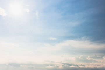 Obraz premium Scenery of the Afternoon Sky, Backgrounds, Backdrops, and Cover Purpose.