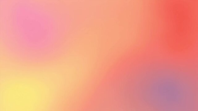 Abstract Dreamy Colorful Background. Smooth Orange Peach Gradient Flow for Beauty and Fashion