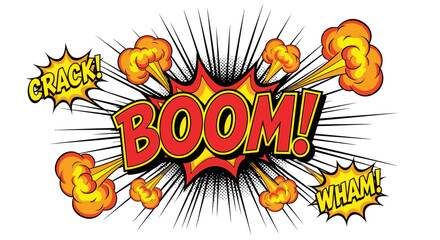 comic explosion boom explosion blast