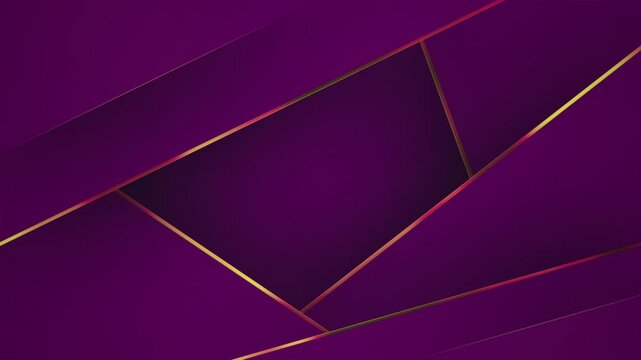 Purple Background with Gold Lines.