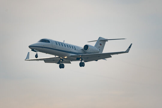 D-CQAB Quick Air Jet Charter air ambulance Learjet 45 jet in Zurich in Switzerland 22.1.2026