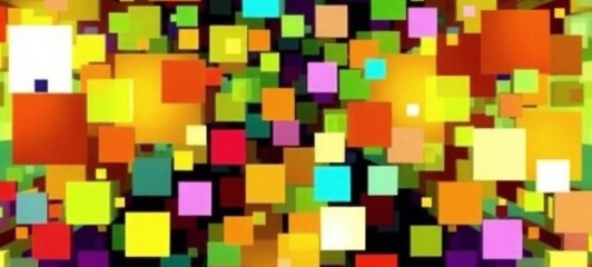 abstract background with squares