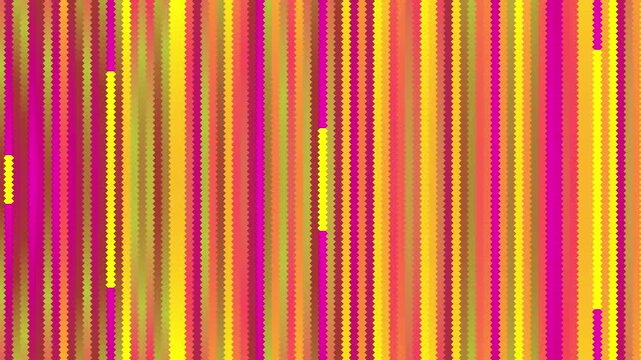 Vibrant Vertical Stripes Abstract Background Animation.