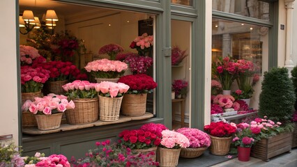 flower shop window