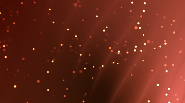 Bronze Brown Gradient Floating Blink Dot Particles on Diamond YZ Axis for Cinematic Intro Sophisticated Moody Broadcast Quality