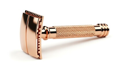 Luxury Rose Gold Safety Razor for Premium Shave