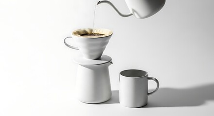 Pour Over Coffee Making Ritual