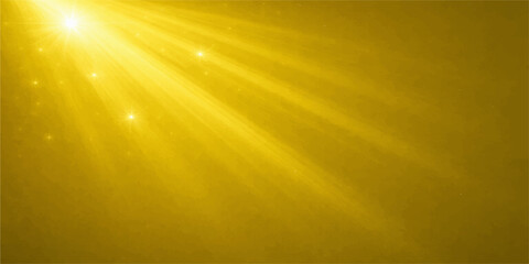 Golden abstract rays of sunlight background © RD Visuals