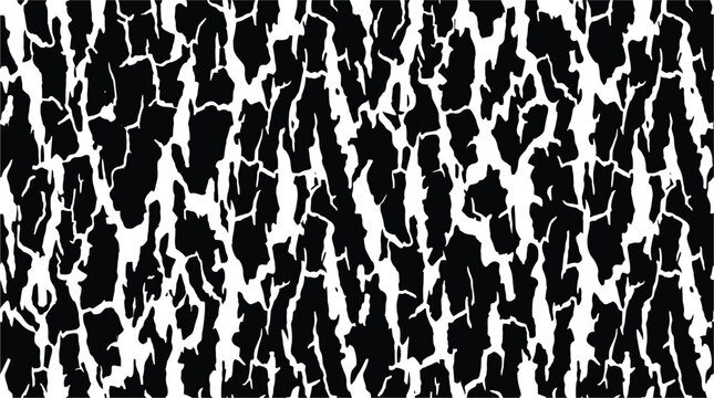 Detailed Jarrah bark texture in black and white pattern.