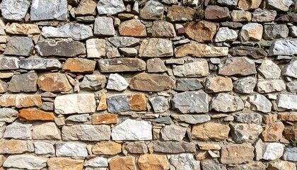 Fototapeta premium Old Stone Wall Texture Background.