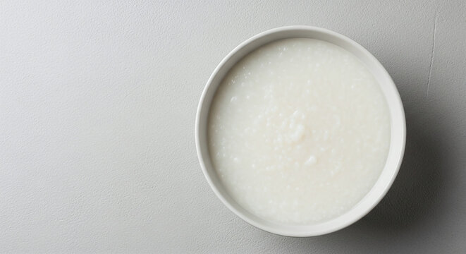 Korean juk (plain rice porridge)
