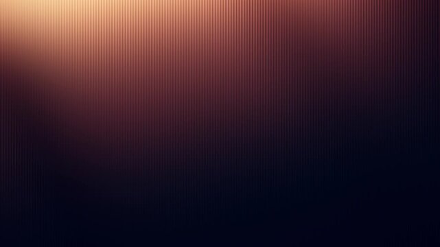 Abstract vertical ribbed texture background with warm gradient light motion background