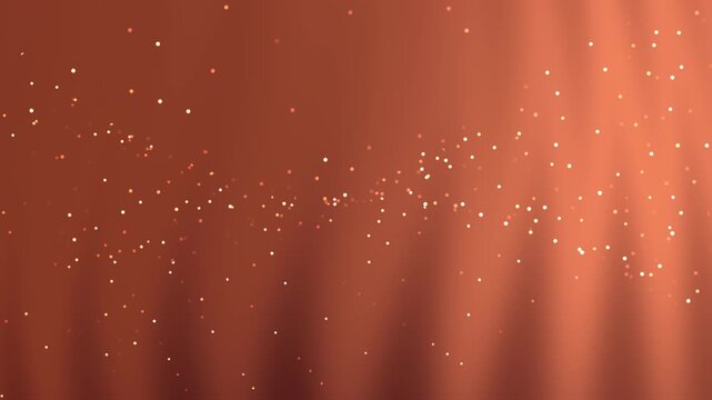 Bronze Brown Gradient Pulsating Blink Dot Particles on Center X XY Axis for Cinematic Intro Sophisticated Moody Broadcast Quality