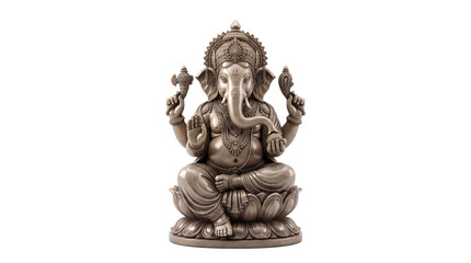 Obraz premium Intricate Ganesha idol a symbol of wisdom and prosperity.