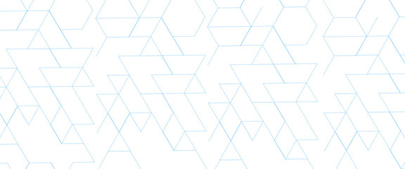 Vector triangles technology shape seamless geometric pattern.