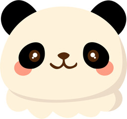 baby panda with cute eyes