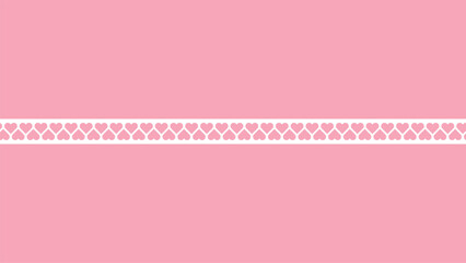 valentine pink love zipper background vector design