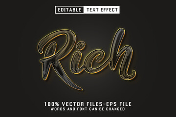 Rich Luxury Editable Text EEffect