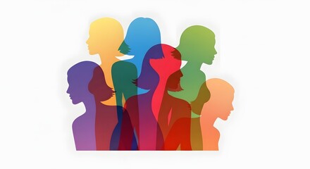 Creative Women Diversity Concept Illustration